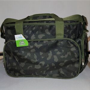 True Living 30 Can Camo Insulated Cooler Many Pocket New